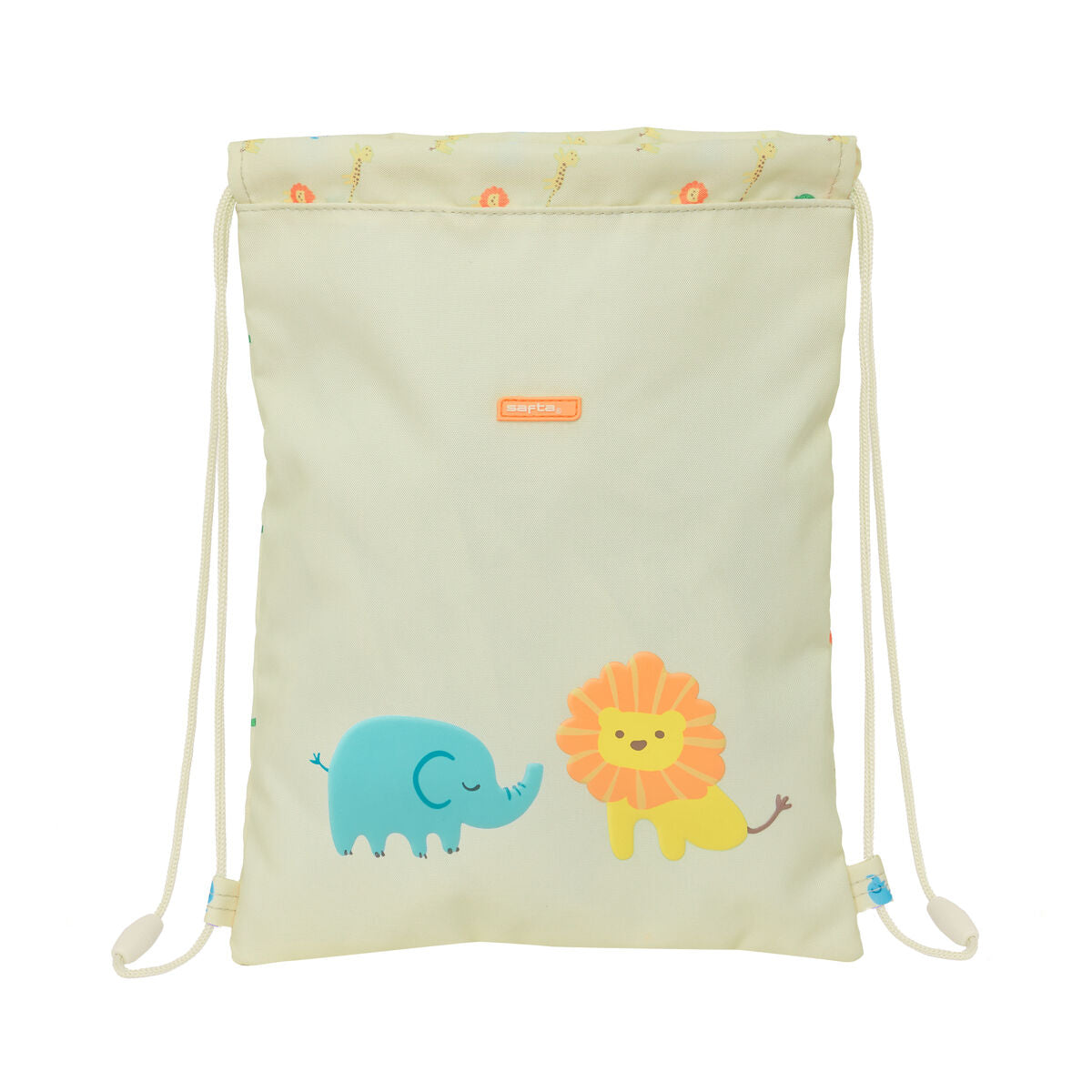Geantă Rucsac cu Bretele Safta Selva Alb 26 x 34 x 1 cm - Birou și papetărie, Material școlar și educațional