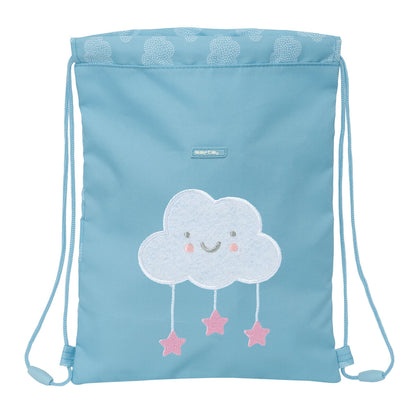 Geantă Rucsac cu Bretele Safta Nube Albastru 26 x 34 x 1 cm - Birou și papetărie, Material școlar și educațional