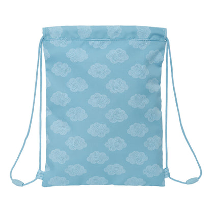 Geantă Rucsac cu Bretele Safta Nube Albastru 26 x 34 x 1 cm - Birou și papetărie, Material școlar și educațional