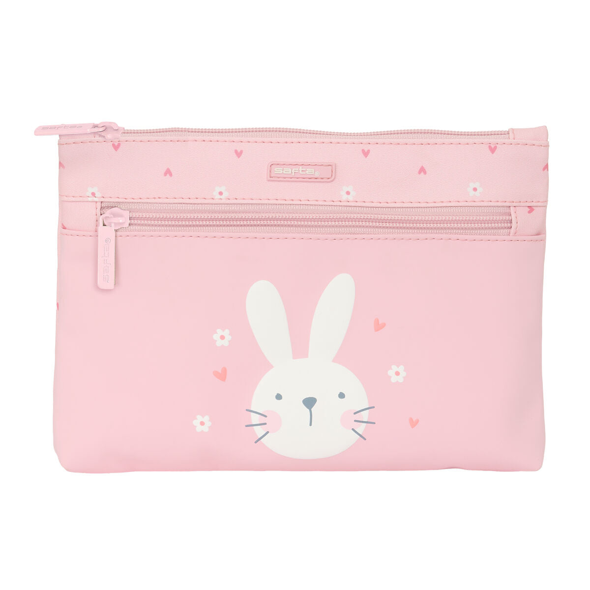 Penar Școlar Safta Bunny Iepure Roz 23 x 16 x 3 cm - Birou și papetărie, Material școlar și educațional