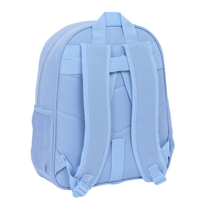 Ghiozdan Smiley Joyful Albastru Multicolor 32 x 38 x 12 cm - Birou și papetărie, Material școlar și educațional