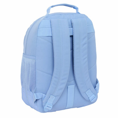 Ghiozdan Smiley Joyful Albastru Multicolor 32 x 42 x 15 cm - Birou și papetărie, Material școlar și educațional