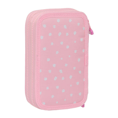Creion dublu Glow Lab Sweet home Roz 12.5 x 19.5 x 4 cm (28 Piese) - Birou și papetărie, Material școlar și educațional