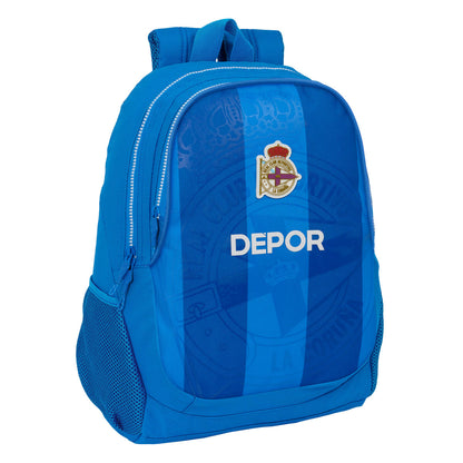 Ghiozdan R. C. Deportivo de La Coruña Albastru 32 x 44 x 16 cm - Birou și papetărie, Material școlar și educațional