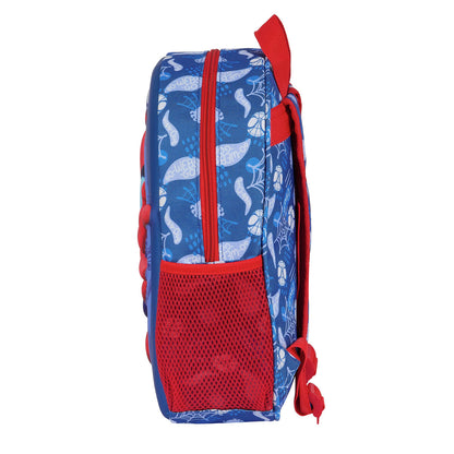 Ghiozdan 3D Spider-Man Roșu Bleumarin 27 x 33 x 10 cm - Birou și papetărie, Material școlar și educațional
