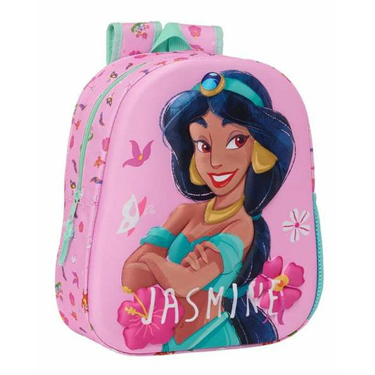 Ghiozdan 3D Aladin Jasmine 27 x 33 x 10 cm - Birou și papetărie, Material școlar și educațional