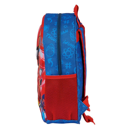 Ghiozdan 3D Spider-Man Roșu Bleumarin 27 x 33 x 10 cm - Birou și papetărie, Material școlar și educațional