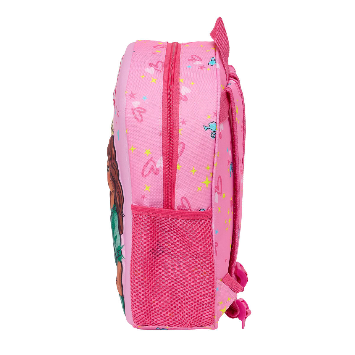 Ghiozdan 3D Barbie Roz Fucsia 27 x 33 x 10 cm - Birou și papetărie, Material școlar și educațional