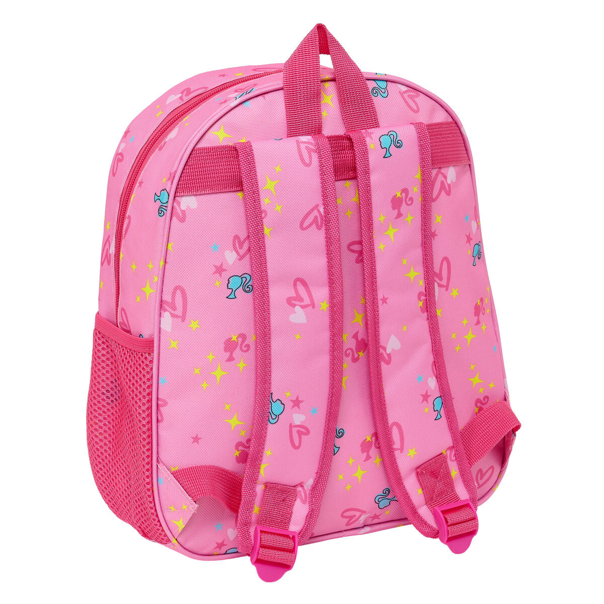 Ghiozdan 3D Barbie Roz Fucsia 27 x 33 x 10 cm - Birou și papetărie, Material școlar și educațional