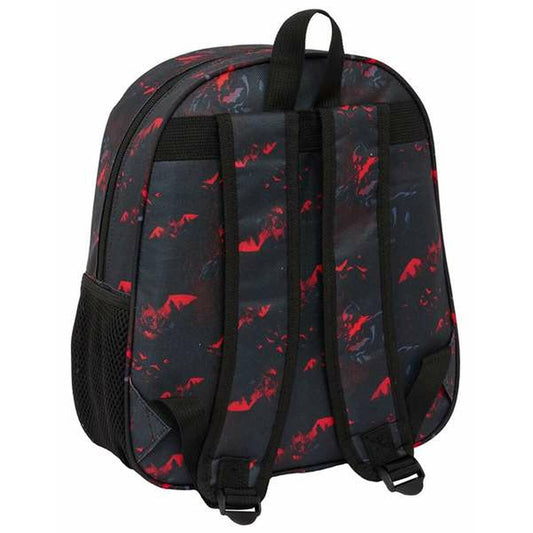 Ghiozdan 3D Batman 27 x 33 x 10 cm - Birou și papetărie, Material școlar și educațional