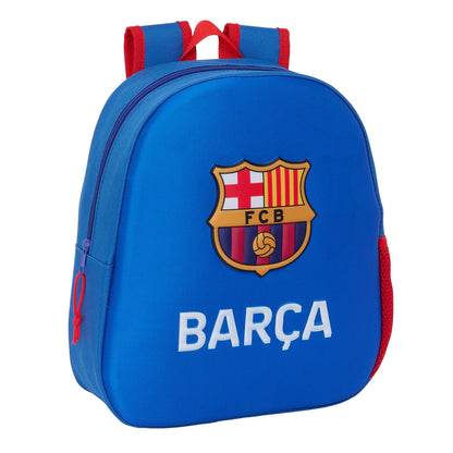 Ghiozdan F.C. Barcelona Bleumarin 27 x 33 x 10 cm - Birou și papetărie, Material școlar și educațional