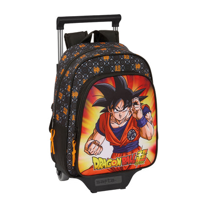 Ghiozdan cu Roți Dragon Ball Negru 27 x 33 x 10 cm - Birou și papetărie, Material școlar și educațional