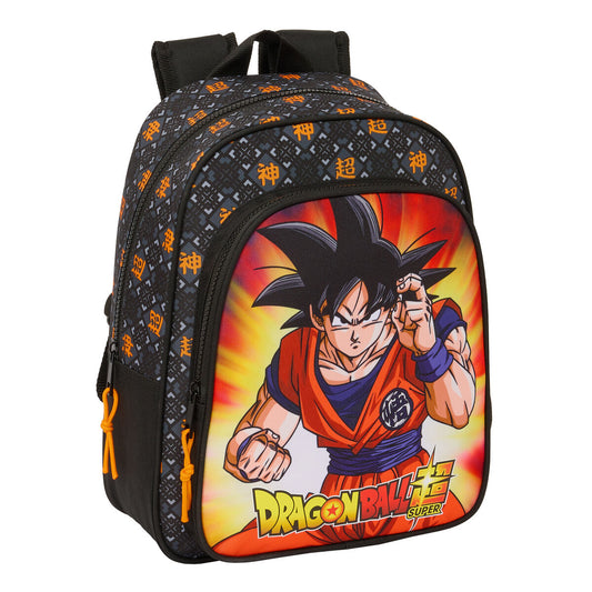 Ghiozdan Dragon Ball Negru 27 x 33 x 10 cm - Birou și papetărie, Material școlar și educațional