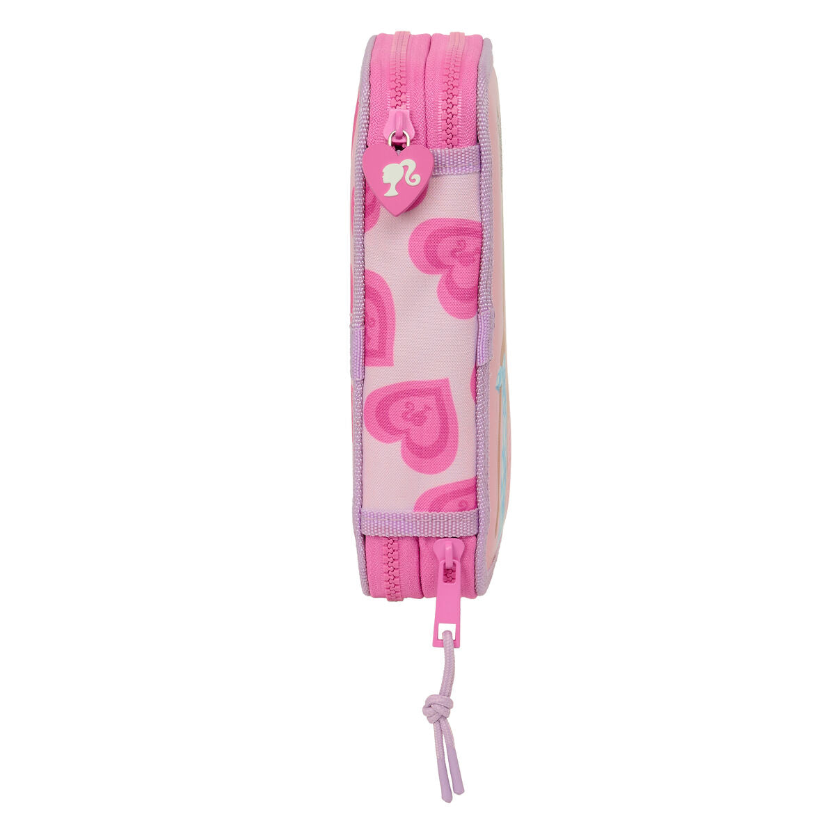 Creion dublu Barbie Love Roz 12.5 x 19.5 x 4 cm 28 Piese - Birou și papetărie, Material școlar și educațional