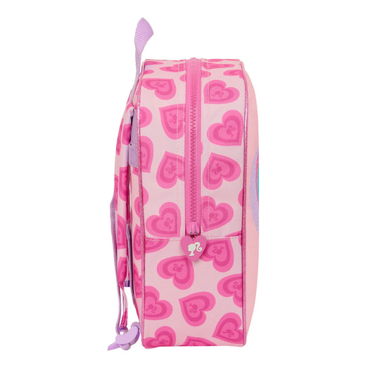 Rucsac pentru Copii Barbie Love Roz 22 x 27 x 10 cm - Birou și papetărie, Material școlar și educațional