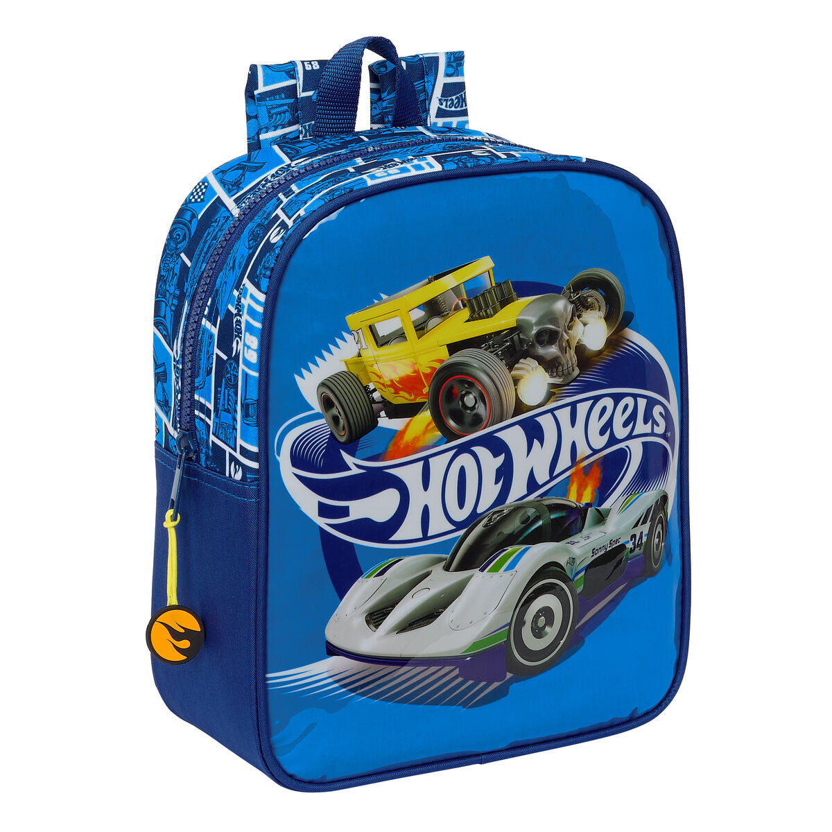 Rucsac pentru Copii Hot Wheels Sonny Bleumarin 22 x 27 x 10 cm - Birou și papetărie, Material școlar și educațional