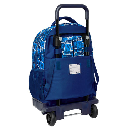 Ghiozdan cu Roți Hot Wheels Sonny Bleumarin 33 x 45 x 22 cm - Birou și papetărie, Material școlar și educațional