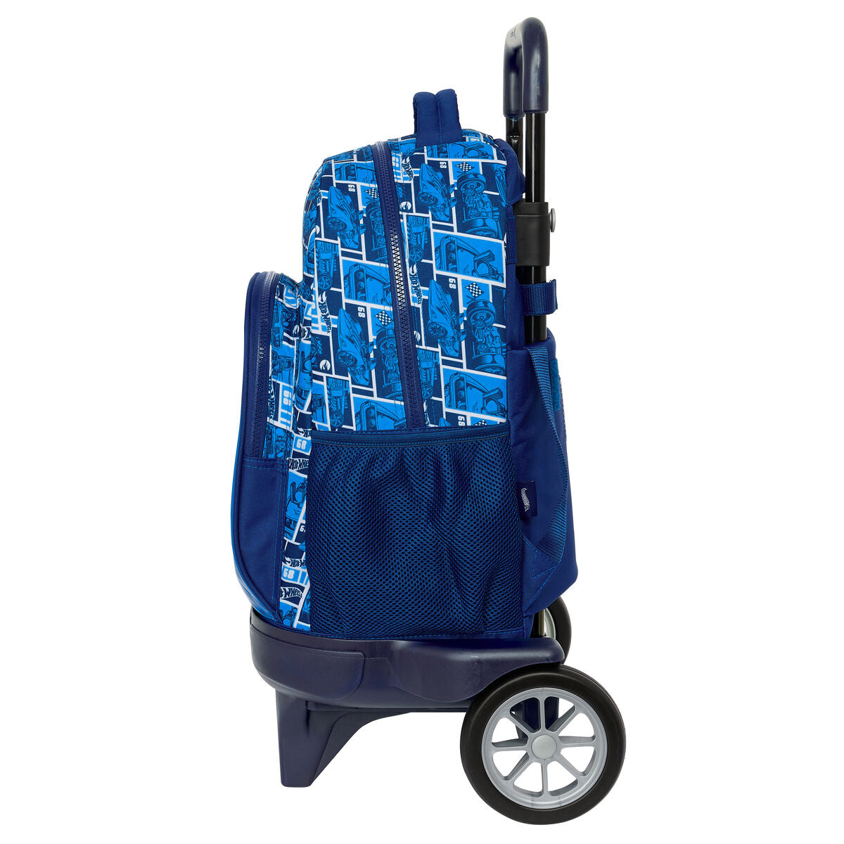 Ghiozdan cu Roți Hot Wheels Sonny Bleumarin 33 x 45 x 22 cm - Birou și papetărie, Material școlar și educațional