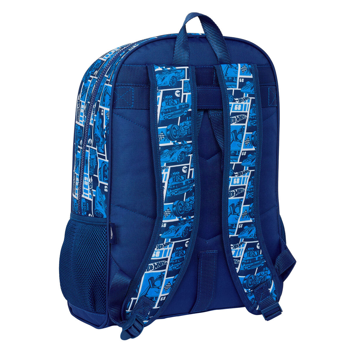 Ghiozdan Hot Wheels Sonny Bleumarin 32 x 42 x 14 cm - Birou și papetărie, Material școlar și educațional