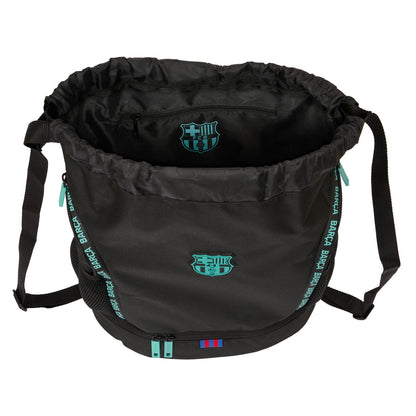 Geantă rucsac pentru copii F.C. Barcelona Negru 35 x 40 x 1 cm - Birou și papetărie, Material școlar și educațional
