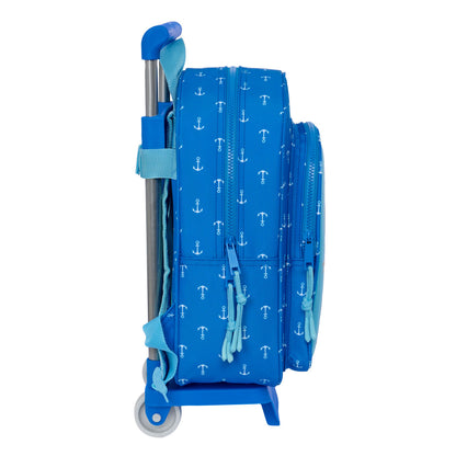 Ghiozdan cu Roți Donald Albastru 26 x 34 x 11 cm - Birou și papetărie, Material școlar și educațional
