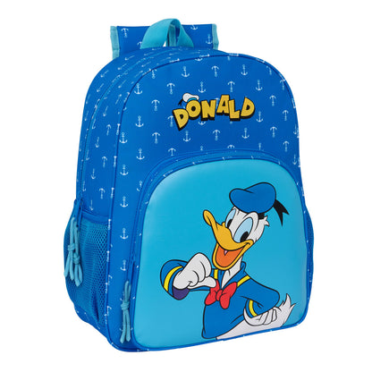 Ghiozdan Donald Albastru 33 x 42 x 14 cm - Birou și papetărie, Material școlar și educațional