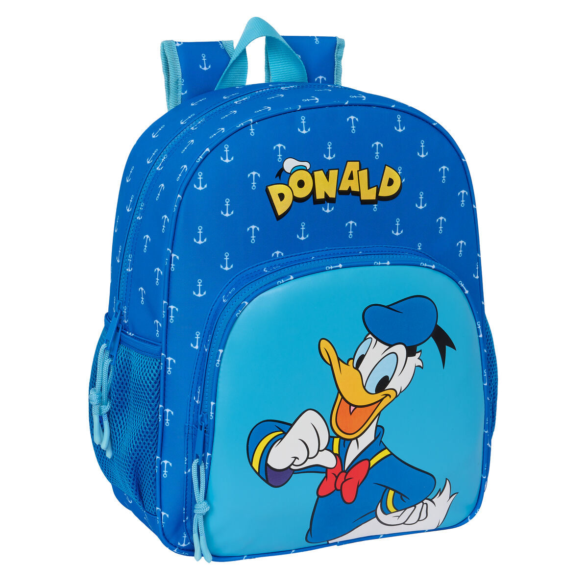Ghiozdan Donald Albastru 32 X 38 X 12 cm - Birou și papetărie, Material școlar și educațional