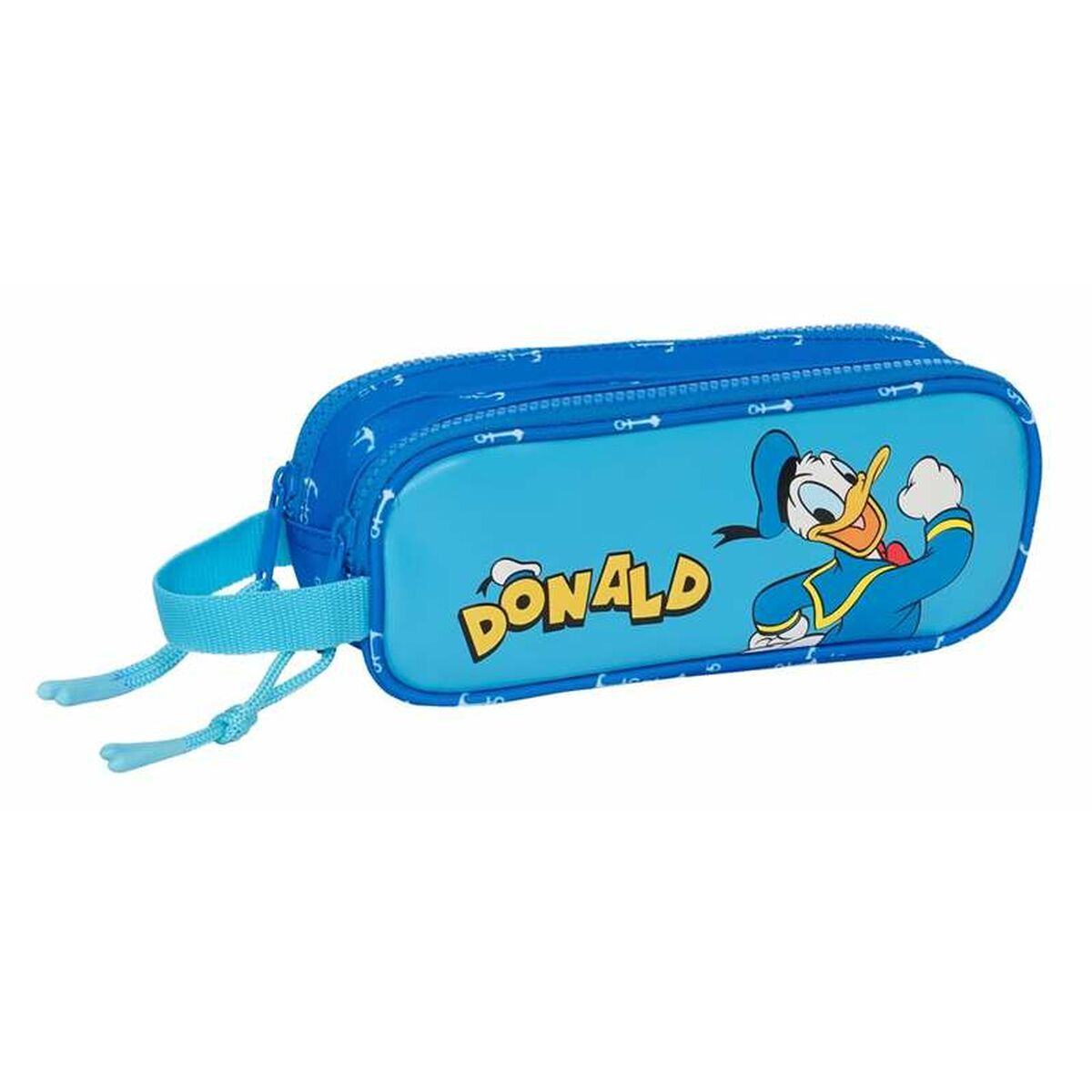 Penar dublu Safta Albastru 21 x 8 x 6 cm - Birou și papetărie, Material școlar și educațional