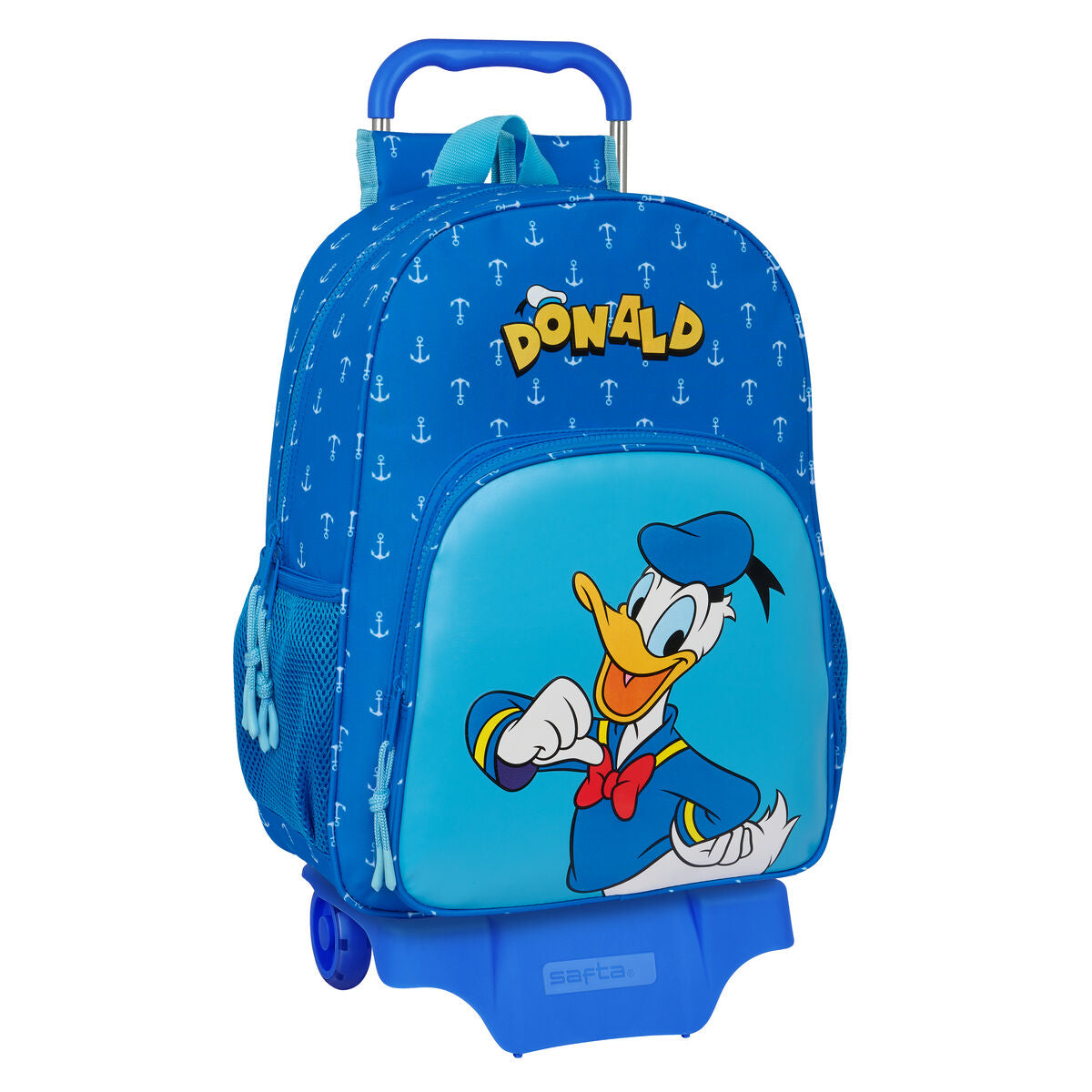 Ghiozdan cu Roți Donald Albastru 33 x 42 x 14 cm - Birou și papetărie, Material școlar și educațional
