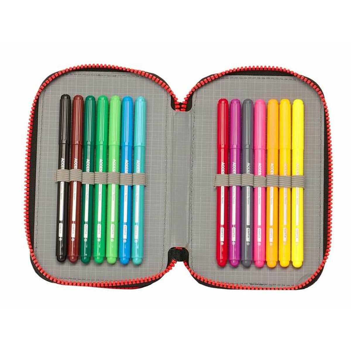 Penar Școlar My Hero Academia Negru 12.5 x 19.5 x 4 cm 28 Piese - Birou și papetărie, Material școlar și educațional