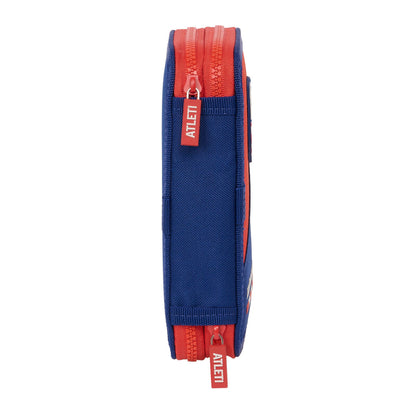 Creion dublu Atlético Madrid Albastru Roșu 12.5 x 19.5 x 4 cm (28 Piese) - Birou și papetărie, Material școlar și educațional