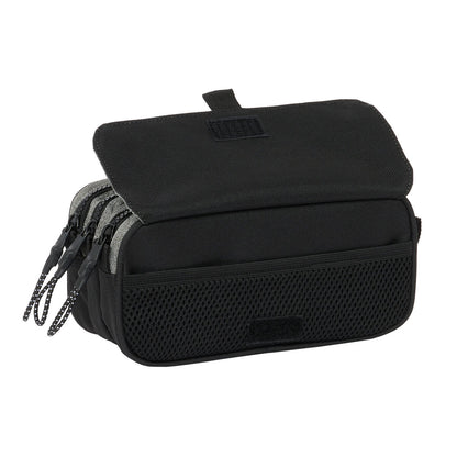 Penar triplu Eckō Unltd. Rhino Negru Gri 21,5 x 10 x 8 cm - Birou și papetărie, Material școlar și educațional