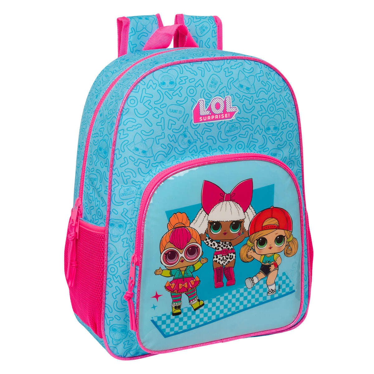 Ghiozdan LOL Surprise! Divas Albastru 33 x 42 x 14 cm - Birou și papetărie, Material școlar și educațional