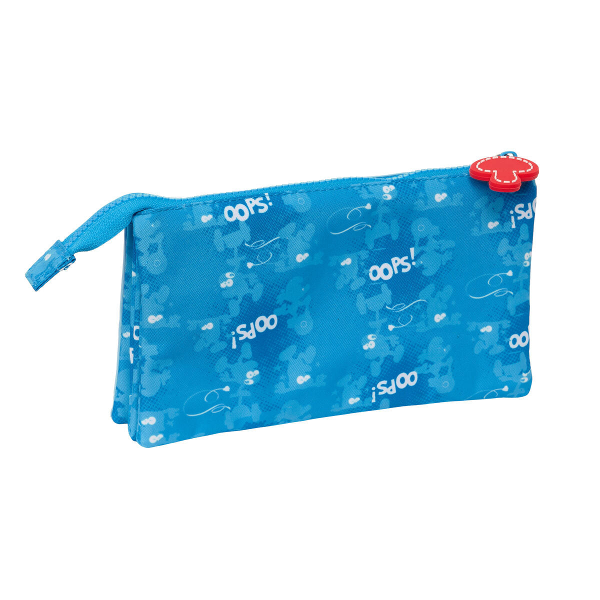 Penar dublu Los Pitufos Albastru 22 x 12 x 3 cm - Birou și papetărie, Material școlar și educațional