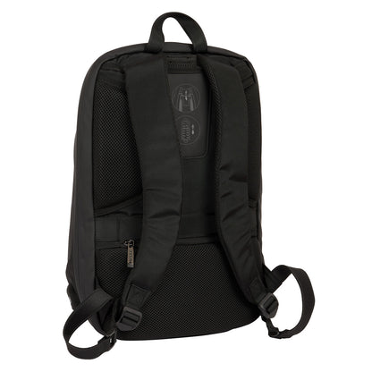 Ghiozdan Safta Black Negru 30 x 44 x 16 cm - Birou și papetărie, Material școlar și educațional