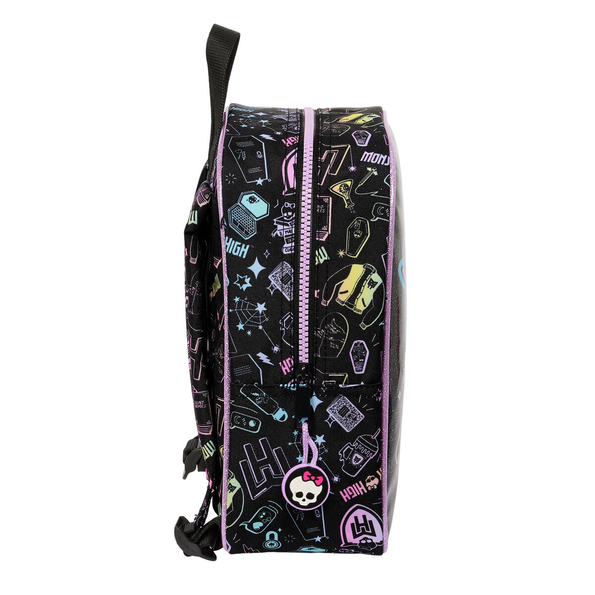 Rucsac pentru Copii Monster High Negru 22 x 27 x 10 cm - Birou și papetărie, Material școlar și educațional