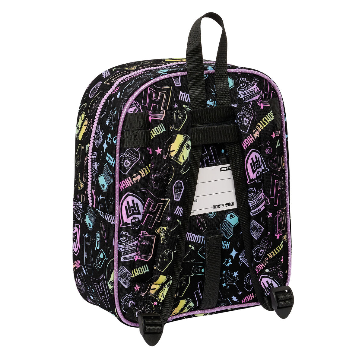 Rucsac pentru Copii Monster High Negru 22 x 27 x 10 cm - Birou și papetărie, Material școlar și educațional