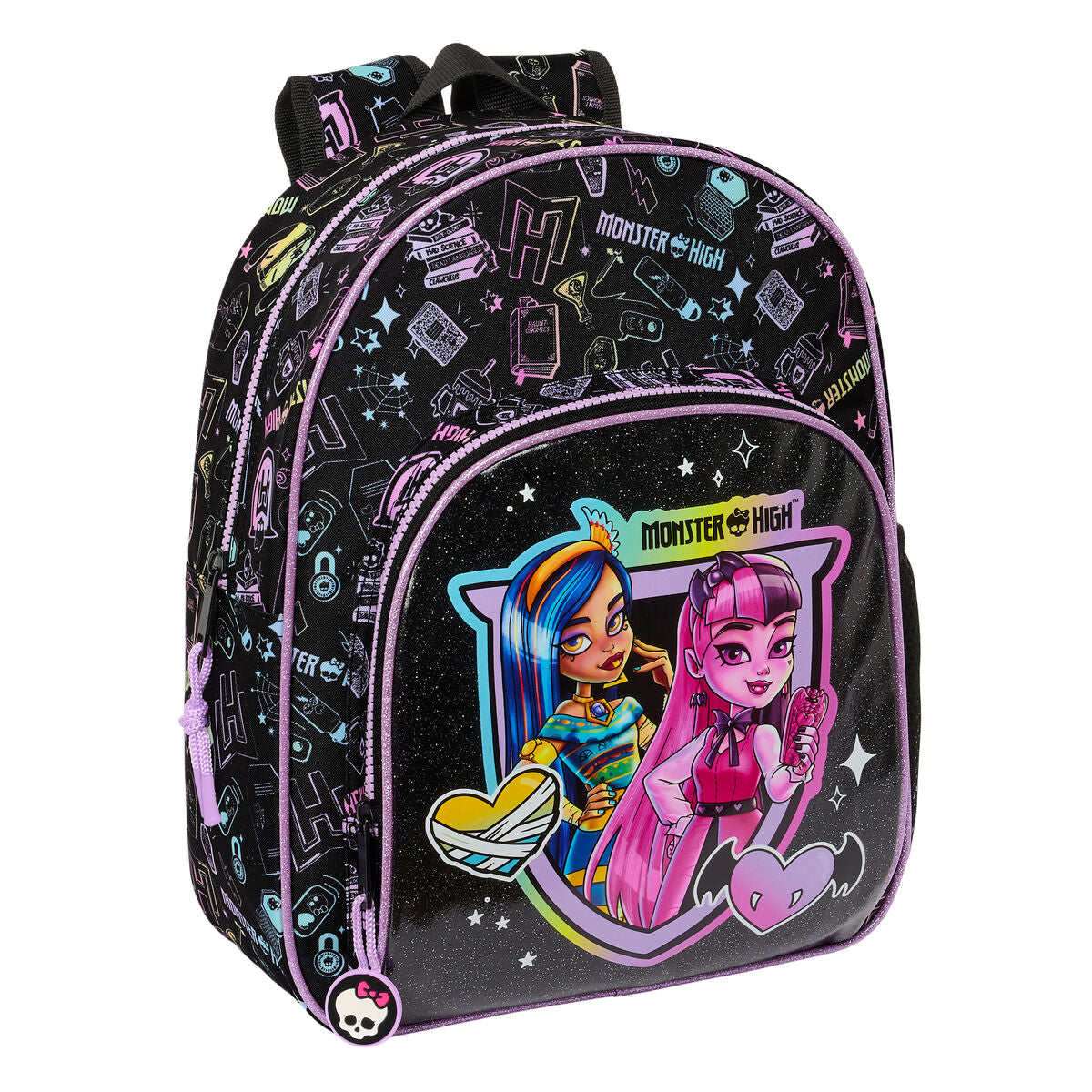 Rucsac pentru Copii Monster High Negru 28 x 34 x 10 cm - Birou și papetărie, Material școlar și educațional