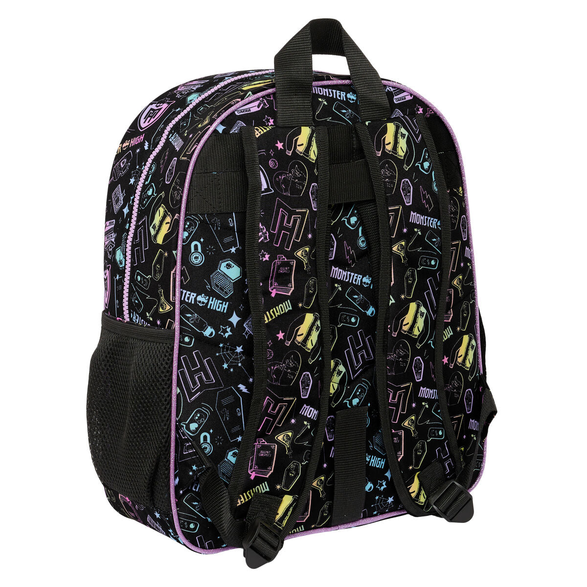 Rucsac pentru Copii Monster High Negru 32 X 38 X 12 cm - Birou și papetărie, Material școlar și educațional