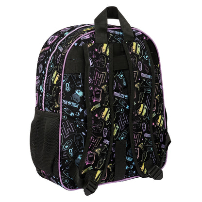 Rucsac pentru Copii Monster High Negru 32 X 38 X 12 cm - Birou și papetărie, Material școlar și educațional