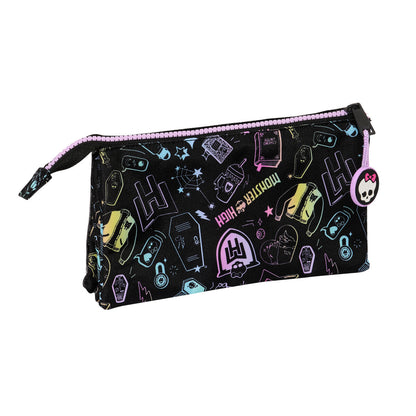 Penar Școlar Monster High Negru 22 x 12 x 3 cm - Birou și papetărie, Material școlar și educațional