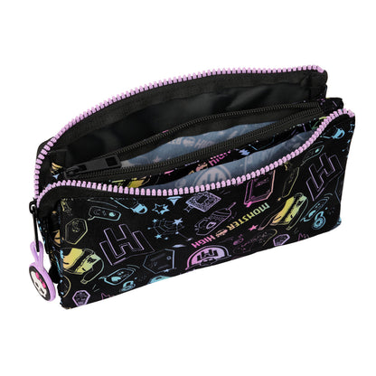 Penar Școlar Monster High Negru 22 x 12 x 3 cm - Birou și papetărie, Material școlar și educațional