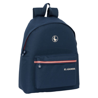 Ghiozdan El Ganso Classic Bleumarin 33 x 42 x 15 cm - Birou și papetărie, Material școlar și educațional