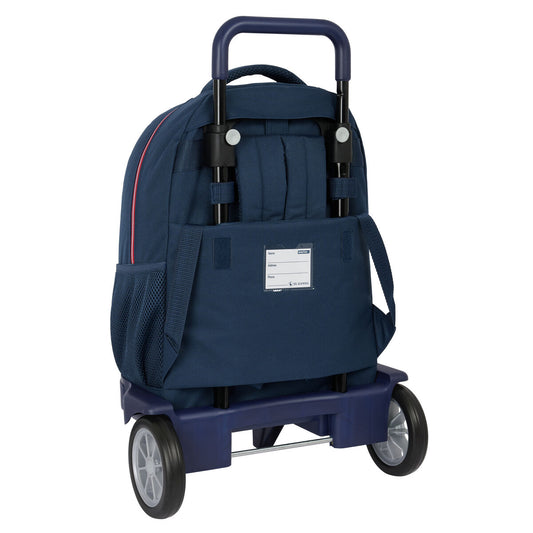 Ghiozdan cu Roți El Ganso Classic Bleumarin 33 X 45 X 22 cm - Birou și papetărie, Material școlar și educațional
