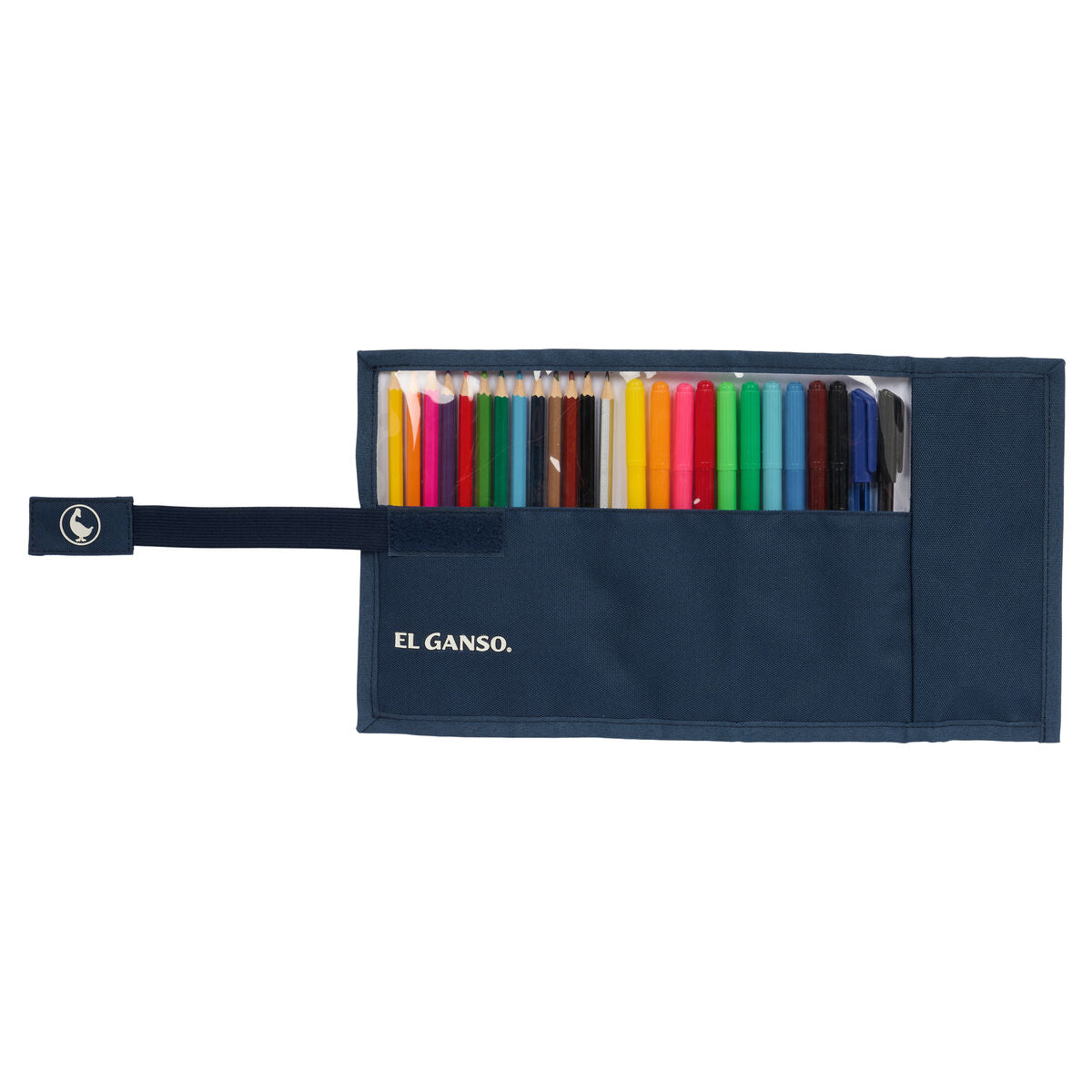 Penar Școlar El Ganso Classic Bleumarin 7 x 20 x 7 cm 27 Piese - Birou și papetărie, Material școlar și educațional