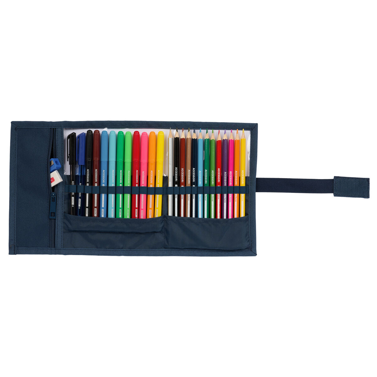 Penar Școlar El Ganso Classic Bleumarin 7 x 20 x 7 cm 27 Piese - Birou și papetărie, Material școlar și educațional