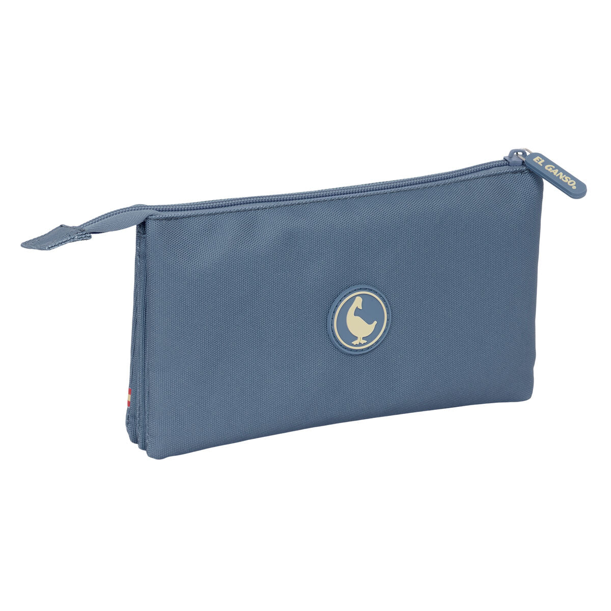 Penar triplu El Ganso Albastru 22 x 12 x 3 cm - Birou și papetărie, Material școlar și educațional