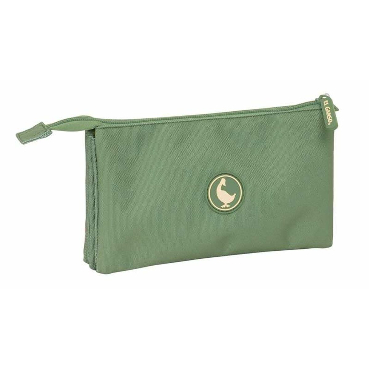 Penar triplu El Ganso Basics Verde 22 x 12 x 3 cm - Birou și papetărie, Material școlar și educațional
