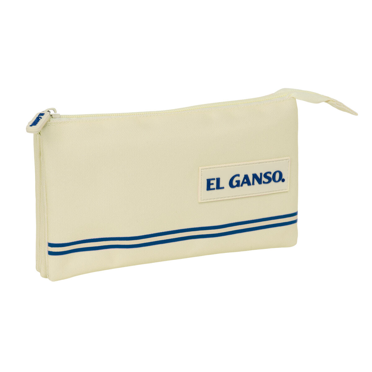 Penar triplu El Ganso Bej 22 x 12 x 3 cm - Birou și papetărie, Material școlar și educațional