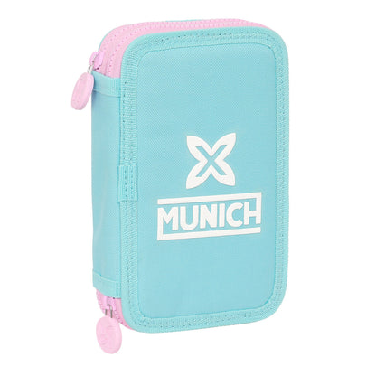 Creion dublu Munich Heaven Albastru celest 12.5 x 19.5 x 4 cm 28 Piese - Birou și papetărie, Material școlar și educațional